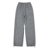 Denim Knit Blocking Pants [BLUE] (6638402011254)