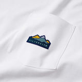 山岳シンボルポケット付きロングTシャツ