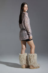 POP SLIT KNIT