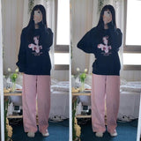 パズルベアスウェット / VENHIT Puzzle Bear SWEATSHIRT_B1