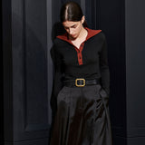 AVA TURTLE NECK TOP, BLACK (6633119678582)