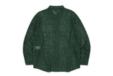 パンチングニットウェスタンシャツ / PUNCHING KNIT WESTERN SHIRT_GREEN