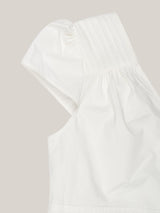 パフピンタックブラウス [ WHITE ]