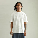 ソリッドスラブTシャツ/SOLID SLAB T-SHIRT (WHITE)
