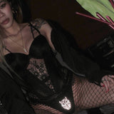 般若 リフレクティブ Tバック ブラック/ HANNYA REFLECTIVE THONG BLACK - MJN (4443769634934)