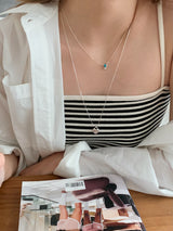 ビリーターコイズネックレス / [925silver] Billy Turquoise Necklace