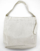 Dots corduroy big shoulder bag