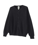 ワッフルカーディガン / BLACK WAFFLE CARDIGAN