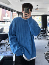 never loosefit round knit