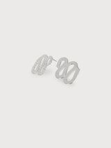 no.5ピアスシルバー / no.5 earring silver