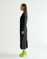 CN STRING MAXI ONEPIECE - GLOSSY BLACK (6635994054774)