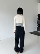 ラブリーリボンニットボレロ / Lovely Ribbon Knit Bolero (4color)