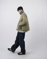 リィドゥズカラーネックキルティングダッフルジャケット/liddes collar-neck quilting duffle jacket 2color