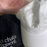 ルシャボールキャップ / LES CHATS BALL CAP OFF WHITE