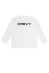 ロゴオーバーフィットラッシュロングスリーブTシャツ/logo overfit rash long sleeve T-shirt (white)