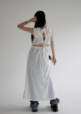 ナイロンバックポイントワンピース / Nylon Back Point One Piece (3color)
