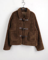 Shitao Mustang Collar Tteokbokki Short Coat