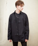 ドッキングデニムシャツ / DOCKING DENIM SH (4578044641398)