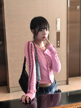 Tracking cardigan