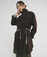 에이라인 하프 코트_BURGUNDY (6636663799926)