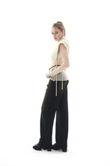 キルティングクロップベスト/QUILTING CROPPED VEST