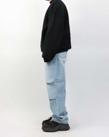 ニーダブルピンタックデニムパンツ / Knee Double Pintuck Denim Pants_2color