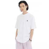 オーバーフィットマシュマロポイントショートスリーブT/OVERFIT MARSHMALLOW POINT SHORT-SLEEVED T-WHITE