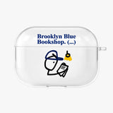  Brooklyn Blue Bookshop Airpods Case (For 1,2,3, Pro)