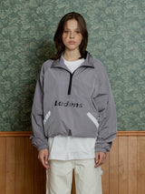 Half zip Windbreaker_Misty Lilac
