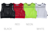 メッシュスリーブレストップ/TOP(6518) mesh sleeveless top