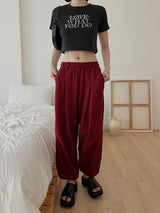 ロベット クロップ Tシャツ / Lovett Crop T-shirt (4color)