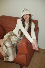 FLYNN bucket hat_ivory