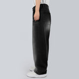 ブラッシュワイドジーンズ / Brush Black Wide Jeans