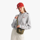 スモールチェリークロップフーディージップアップ／SMALL CHERRY CROP HOODIE ZIP UP [MELANGE GRAY]