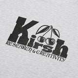 BACK POINT GRAPHIC SWEATSHIRT [MELANGE GRAY]