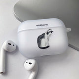キャットドローイングサイレンスAirPodsケース