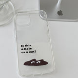 Hole - Hole Boots Cat Phone Case