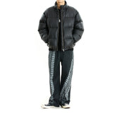 エコレザーダックダウンジャケット/ECO LEATHER DUCKDOWN PARKA