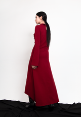 ボタンマキシドレス / Button Maxi Dress #Red