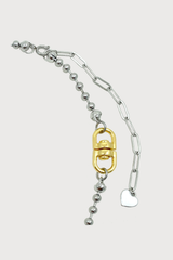 no.219ネックレス / no.219  necklace gold smile astro jinjin pick