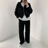2WAYダブルジッパーフードジップアップ / [Inquiries flooded] These days, two-way double zipper hood zip-up