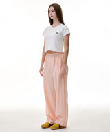 MUCENT SIGNATURE NYLON PANTS (Black, Light khaki, Pink)