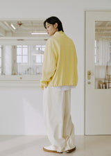 ヒデンジャンパー / unisex hidden jumper yellow