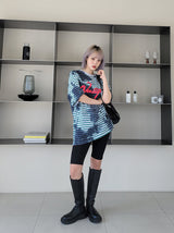 ダイングオーバーサイズフィットTシャツ / VENTIQUE Dying Oversized Fit T-shirt 4color