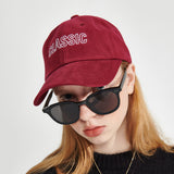 Classic Logo Ball cap [Burgundy] (6610298241142)