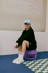 クラックメッシュキャップ / CRACK MESH CAP (sky)