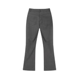 BOOTS-CUT SLACKS (GREY)