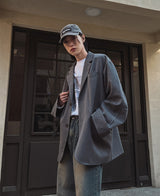 スイッチウィンドブレザー / Stitch wind blazer (2 color)