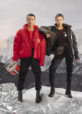 TST バック ロゴ パッド ジャケット　/ TST Back Logo Padded Jacket (4442353172598)