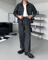 GL ステッチジーンズシャツジャケット / GL Stitch Jean Shirt Jacket (2 colors)